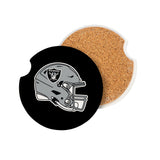 Las Vegas Raiders Car Coaster Set 2 Pack-1