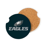Philadelphia Eagles Car Coaster Set 2 Pack-1