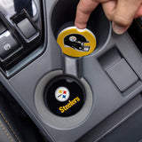 Pittsburgh Steelers Car Coaster Set 2 Pack-3
