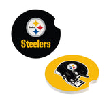 Pittsburgh Steelers Car Coaster Set 2 Pack-0