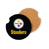 Pittsburgh Steelers Car Coaster Set 2 Pack-2