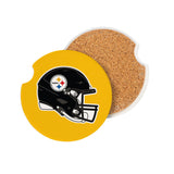 Pittsburgh Steelers Car Coaster Set 2 Pack-1