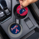 Atlanta Braves Car Coaster Set 2 Pack-4