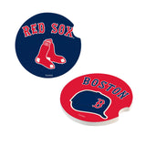 Boston Red Sox Car Coaster Set 2 Pack-0