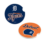 Detroit Tigers Car Coaster Set 2 Pack Periodic Restock-0