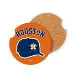 Houston Astros Car Coaster Set 2 Pack-2