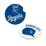 Kansas City Royals Car Coaster Set 2 Pack-0
