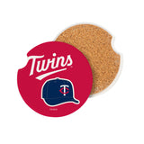 Minnesota Twins Car Coaster Set 2 Pack-2