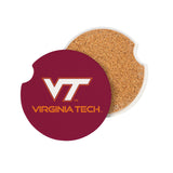 Virginia Tech Hokies Car Coaster Set 2 Pack-1
