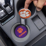 Clemson Tigers Car Coaster Set 2 Pack-2