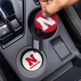 Nebraska Cornhuskers Car Coaster Set 2 Pack Periodic Restock-3