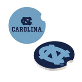North Carolina Tar Heels Car Coaster Set 2 Pack-0