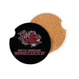 South Carolina Gamecocks Car Coaster Set 2 Pack-1