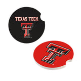 Texas Tech Red Raiders Car Coaster Set 2 Pack-0