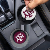 Texas A&M Aggies Car Coaster Set 2 Pack-3