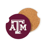 Texas A&M Aggies Car Coaster Set 2 Pack-0