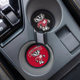 Wisconsin Badgers Car Coaster Set 2 Pack-3