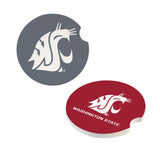 Washington State Cougars Car Coaster Set 2 Pack-0