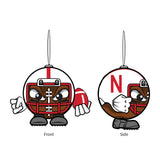 Nebraska Cornhuskers Ornament Ball Head-0
