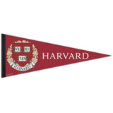 Harvard Crimson Pennant 12x30 Premium Style-0