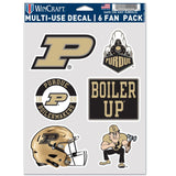 Purdue Boilermakers Decal Multi Use Fan 6 Pack-0