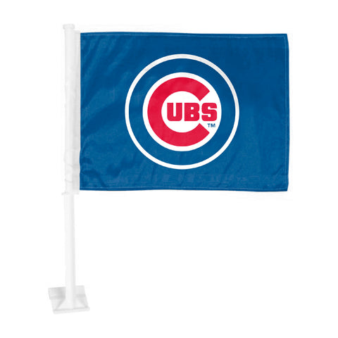 Chicago Cubs Flag Car Primary Logo-0