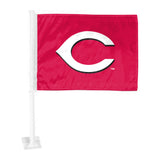 Cincinnati Reds Flag Car Primary Logo-0