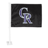 Colorado Rockies Flag Car Primary Logo-0