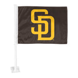 San Diego Padres Flag Car Primary Logo-0