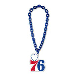 Philadelphia 76ers Necklace Big Fan Chain-0