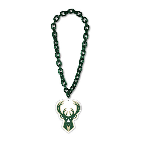 Milwaukee Bucks Necklace Big Fan Chain-0