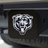 Chicago Bears Hitch Cover Chrome Emblem on Black - Special Order-0