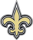 New Orleans Saints Auto Emblem Premium Metal Chrome Color-0