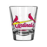 St. Louis Cardinals Shot Glass 2oz Satin Etch-0