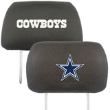 Dallas Cowboys Headrest Covers FanMats-0