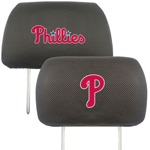 Philadelphia Phillies Head Rest Covers Periodic Restock-0