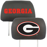 Georgia Bulldogs Headrest Covers FanMats-0