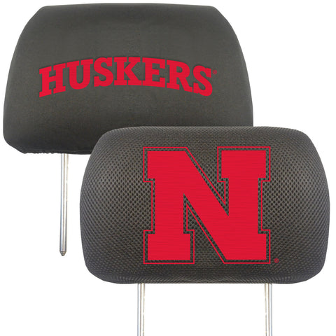 Nebraska Cornhuskers Headrest Covers FanMats-0