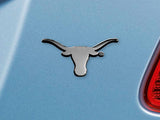 Texas Longhorns Auto Emblem Premium Metal Chrome-0