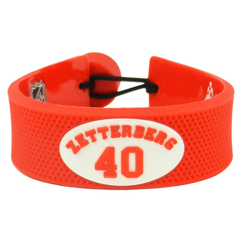 Detroit Red Wings Bracelet Team Color Jersey Henrik Zetterberg Design CO-0