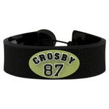 Pittsburgh Penguins Bracelet Team Color Jersey Sidney Crosby Design CO-0