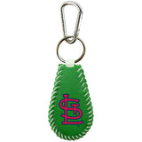 St. Louis Cardinals Keychain Baseball St. Patrick's Day CO-0