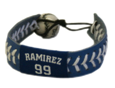 Los Angeles Dodgers Bracelet Team Color Baseball Manny Ramirez-0