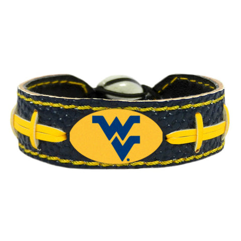 West Virginia Mountaineers Bracelet Team Color Football CO-0