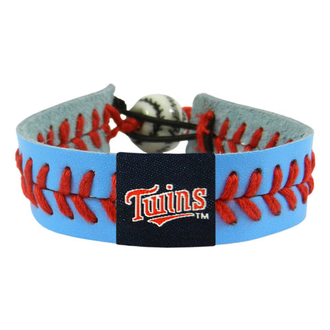 Minnesota Twins Bracelet Team Color Baseball Script Logo CO-0