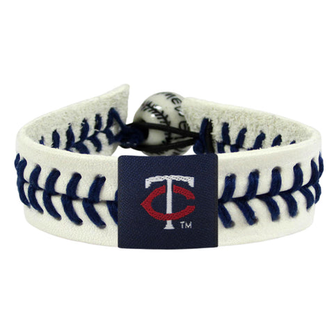 Minnesota Twins Bracelet Genuine Baseball CO-0