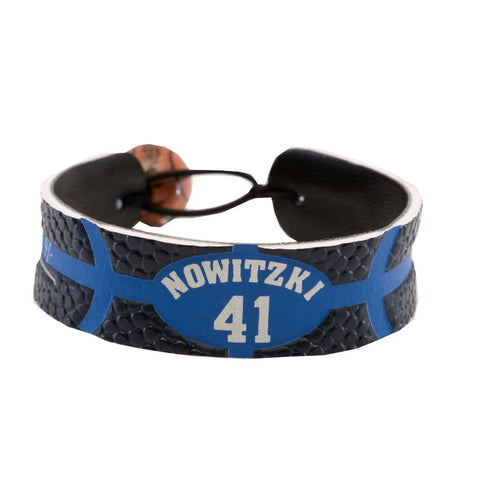 Dallas Mavericks Bracelet Team Color Basketball Dirk Nowitzki CO-0