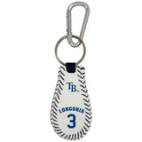 Tampa Bay Rays Keychain Classic Baseball Evan Longoria CO-0