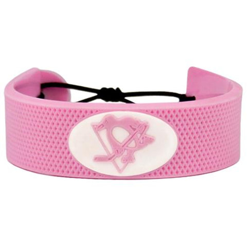 Pittsburgh Penguins Bracelet Pink Hockey CO-0