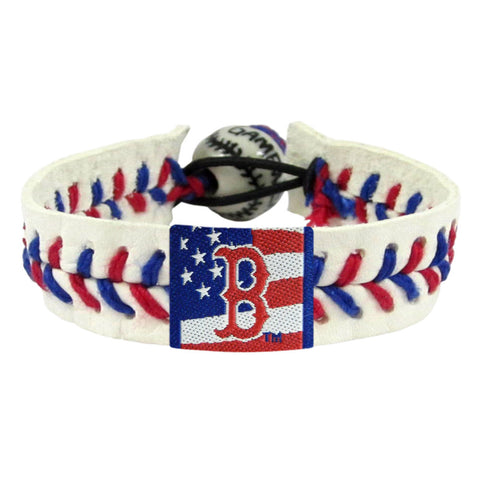 Boston Red Sox Bracelet Classic Baseball Stars and Stripes CO-0